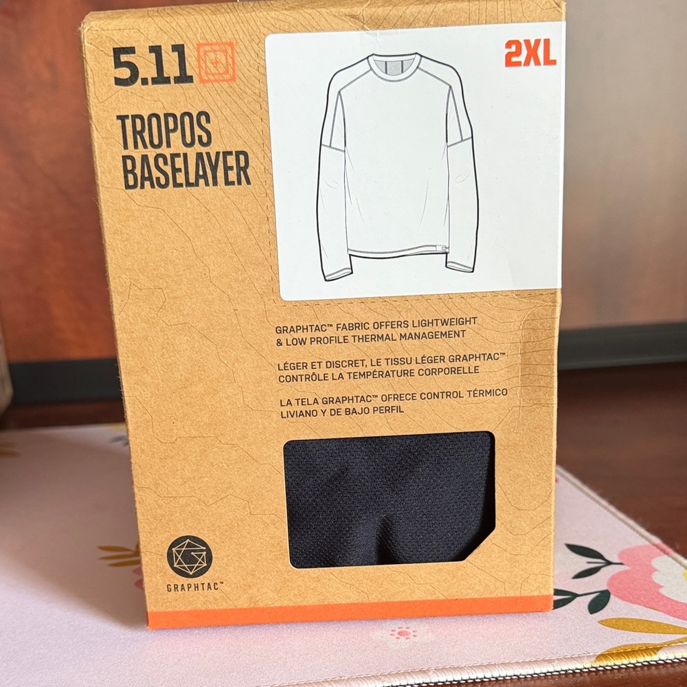 5.11 Baselayer Navy Blue Shirt
